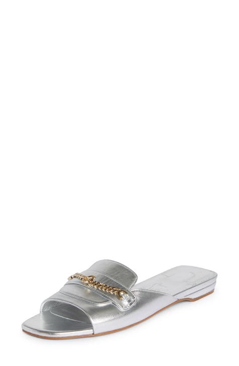 Designer mule slides hot sale