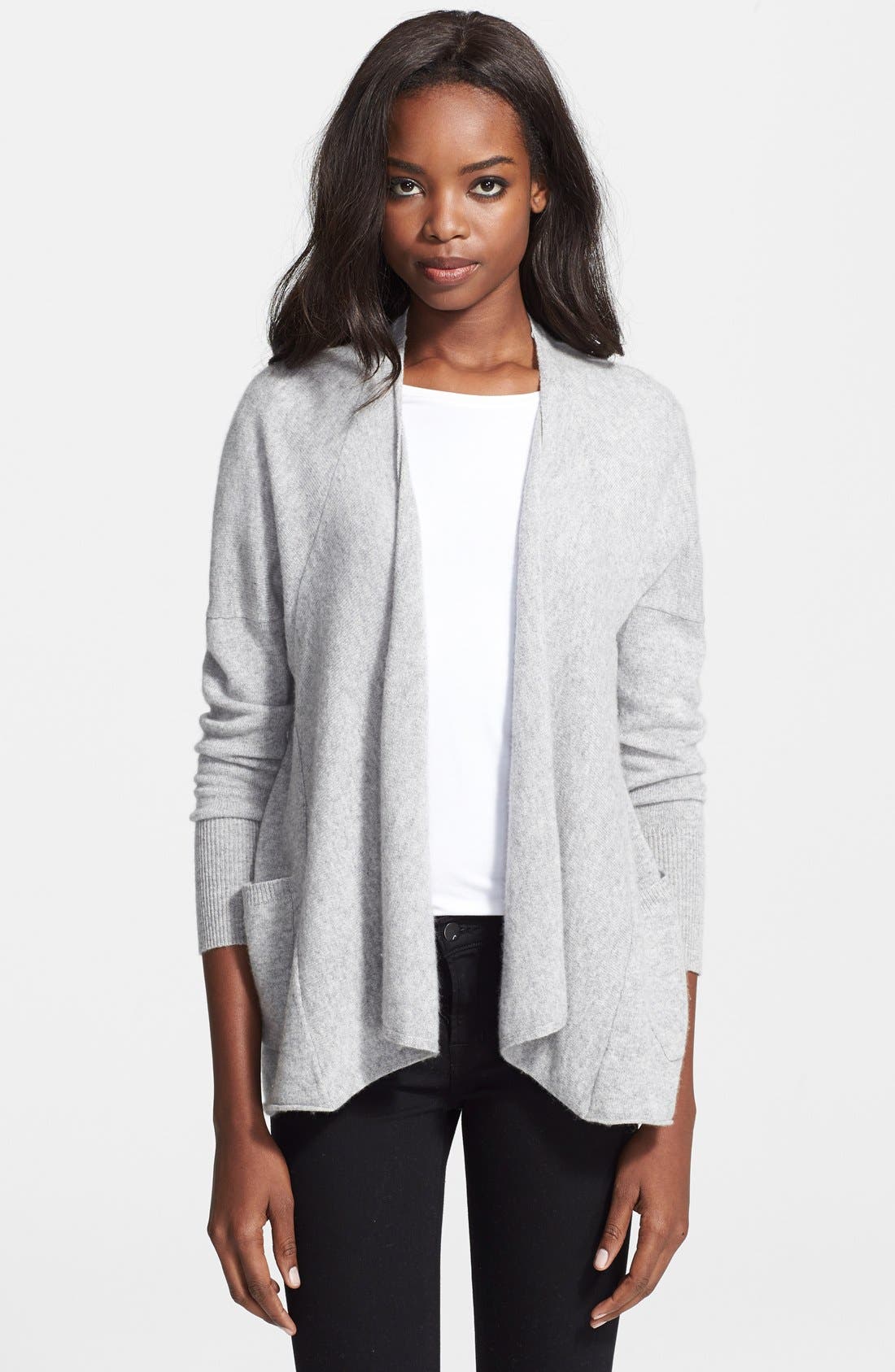 Autumn Cashmere Draped Open Front Cardigan Nordstrom