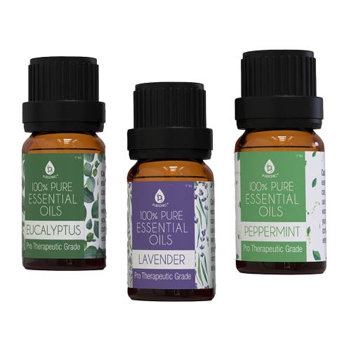 Pursonic 3 Pack Of 100% Pure Essential Oils In Multicolor