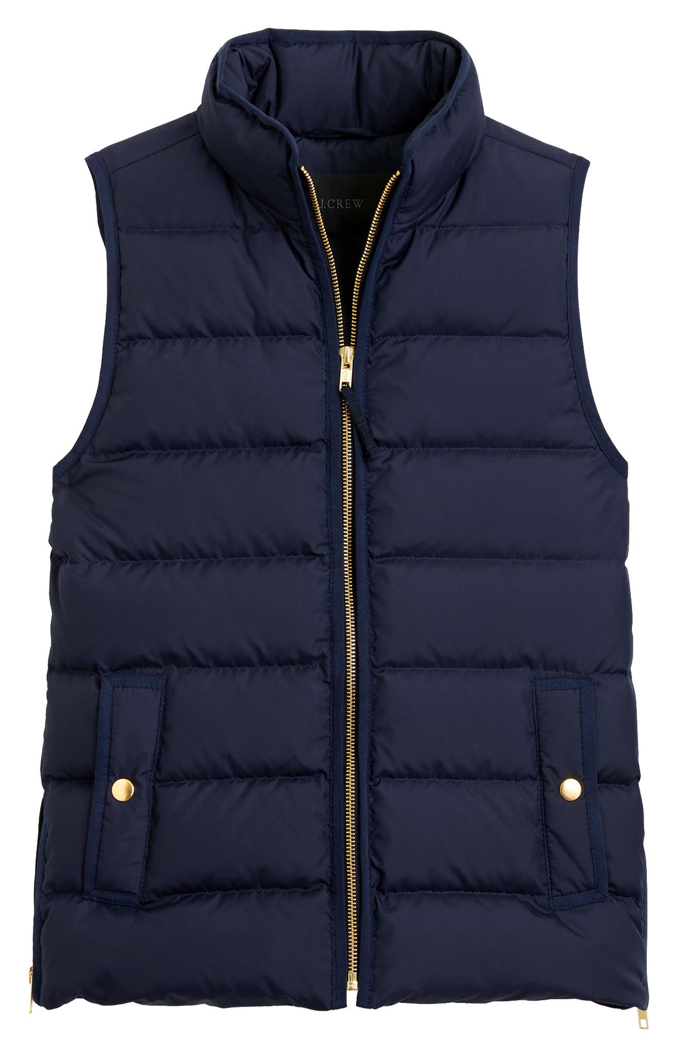 j crew womens puffer vest