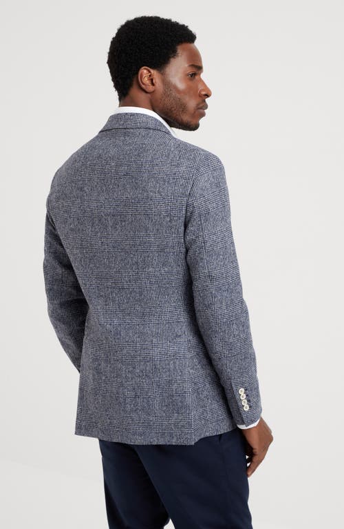 Shop Brunello Cucinelli Deconstructed Cavallo Blazer In Denim