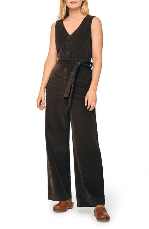 Faherty Overland Twill Jumpsuit - Women's - Clothing