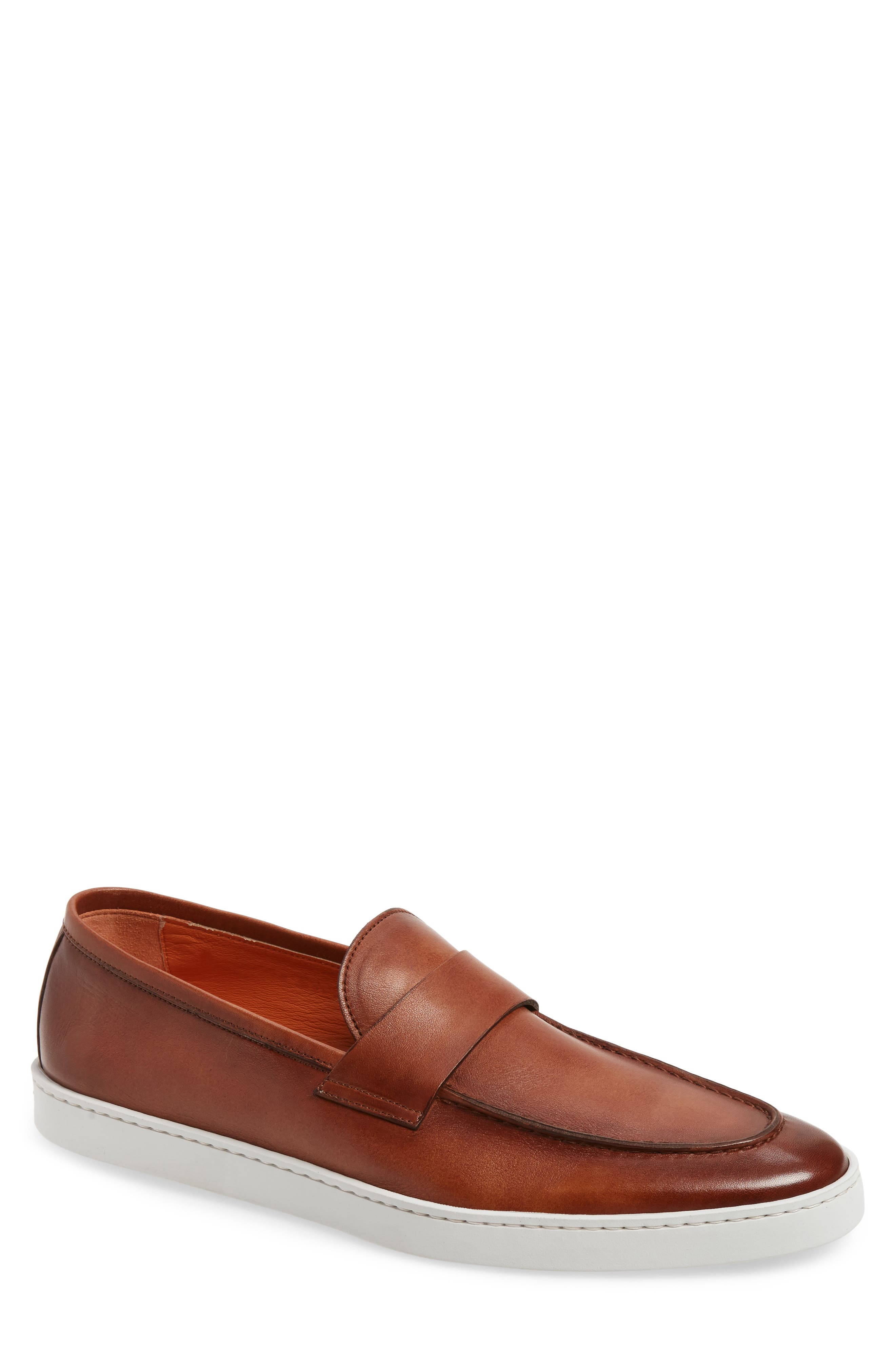 santoni pace slip on