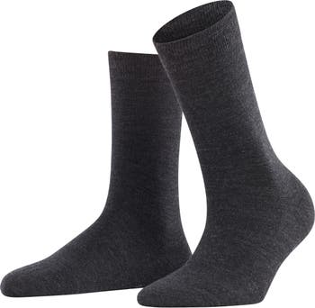 FALKE Soft Merino Wool Ankle Socks, 4549 Linen Mel. at John Lewis