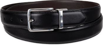 Cole haan burnished 2025 edge leather belt