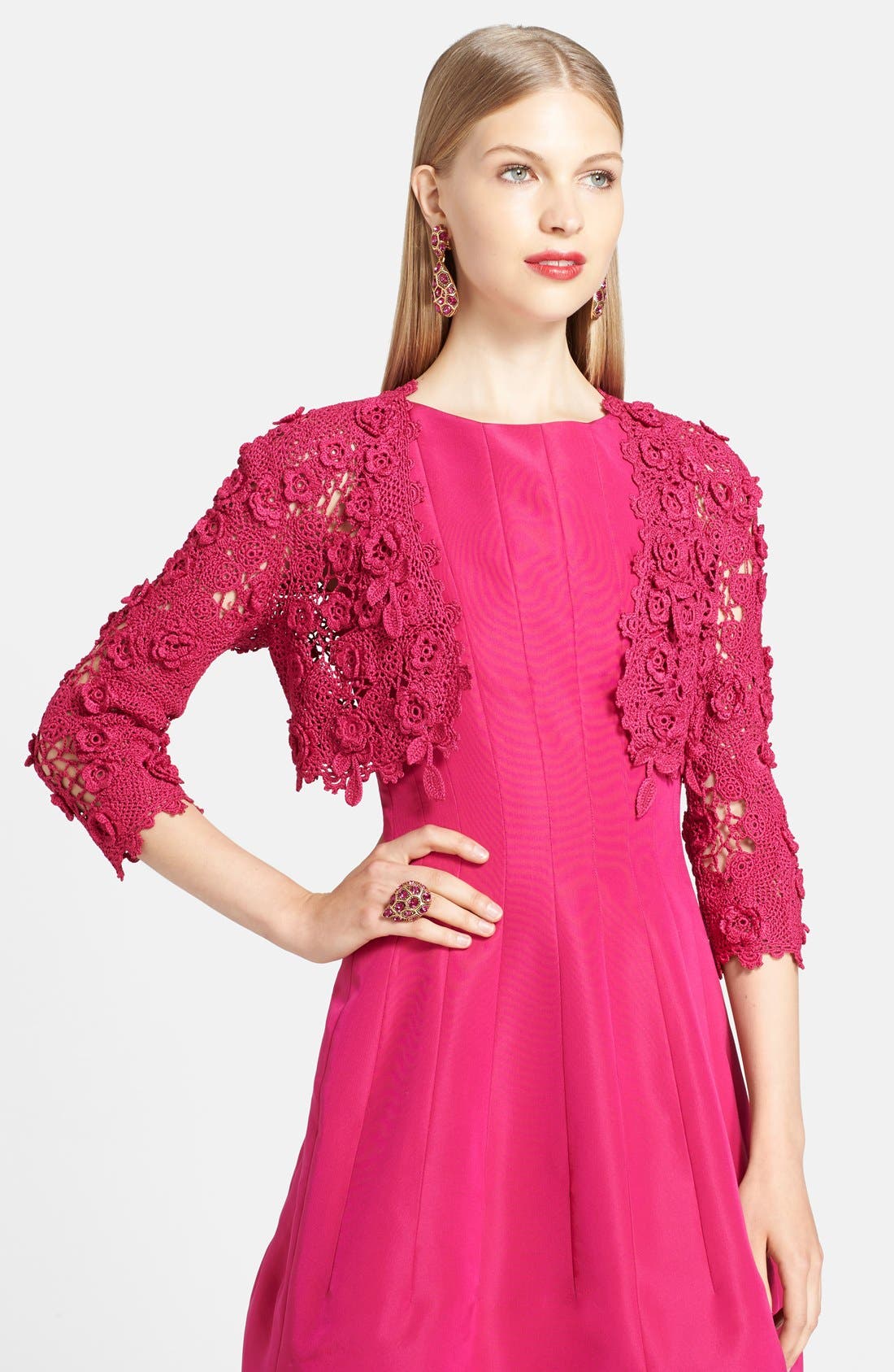 oscar de la renta crochet