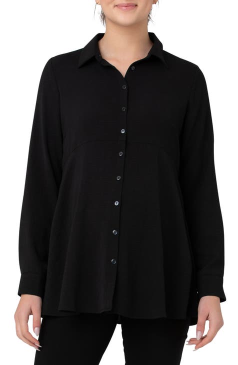 Maternity Nursing Button Front Top