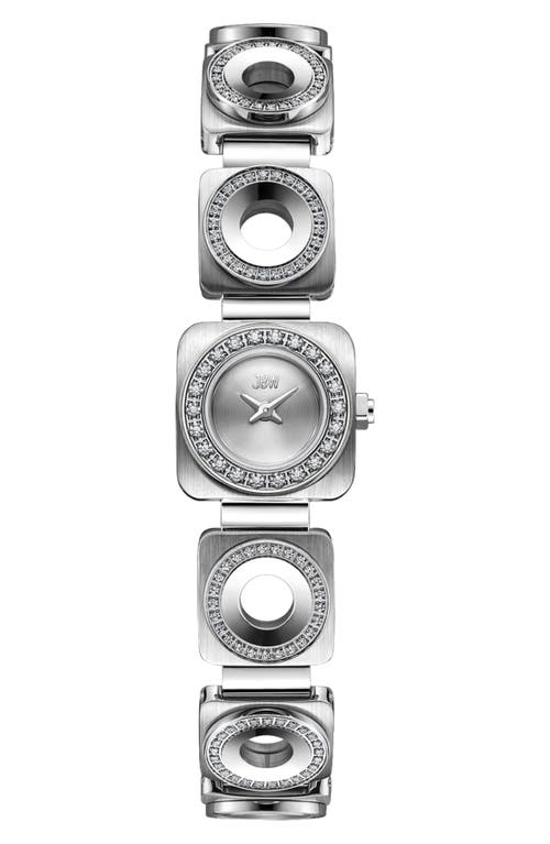 Jbw Chasm Bracelet Watch, 18mm In Stainless Steel
