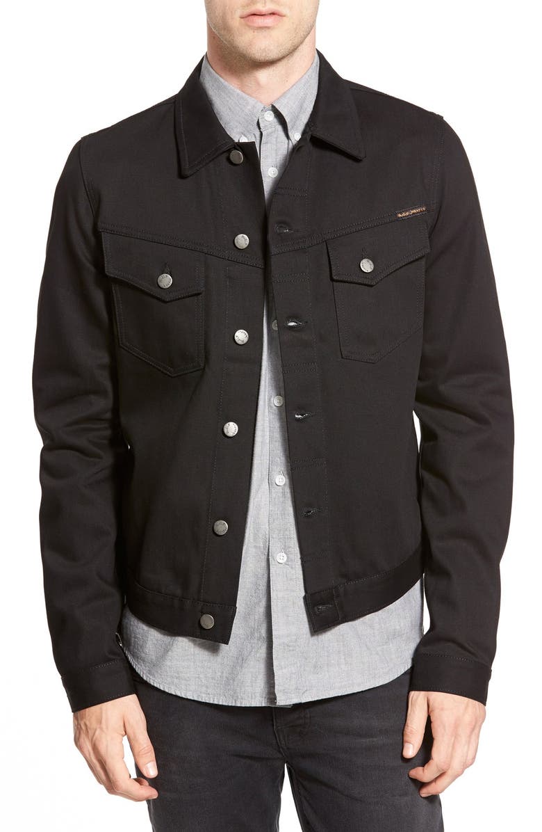 Nudie Jeans 'Kenny' Denim Jacket (Dry Black) | Nordstrom