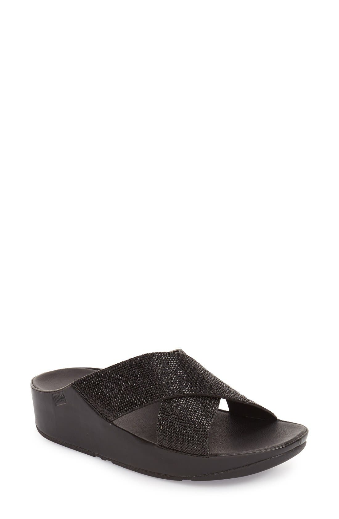 FitFlop™ 'Crystall' Slide Sandal (Women) Nordstrom