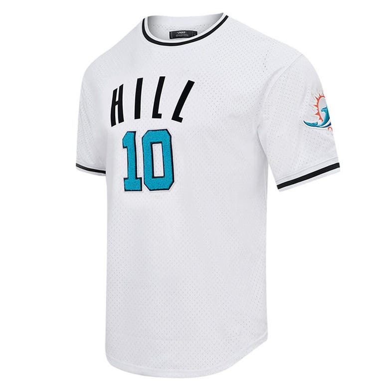 Pro Standard Tyreek Hill White Miami Dolphins Mesh Player Name & Number ...