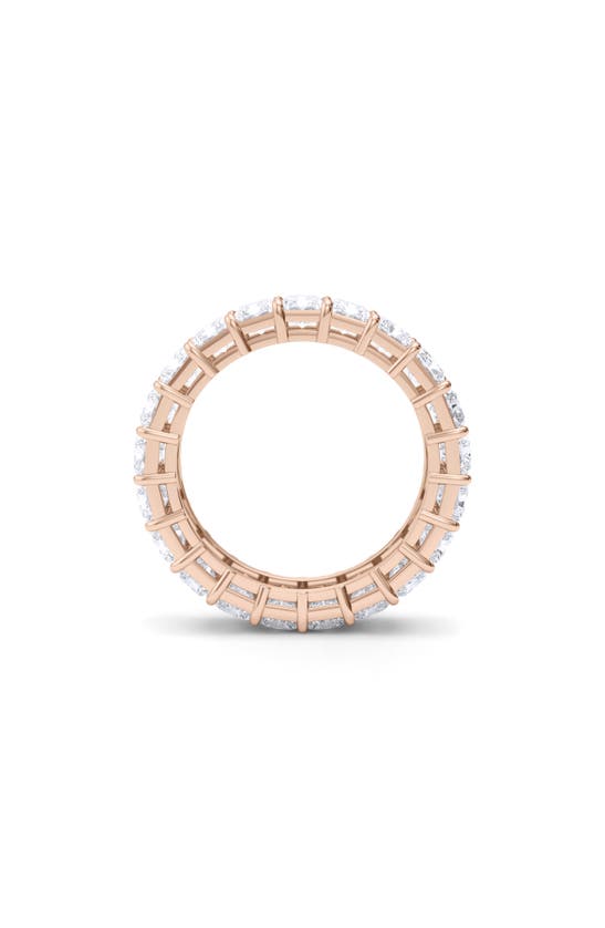 HAUTECARAT HAUTECARAT RADIANT CUT LAB CREATED DIAMOND ETERNITY RING