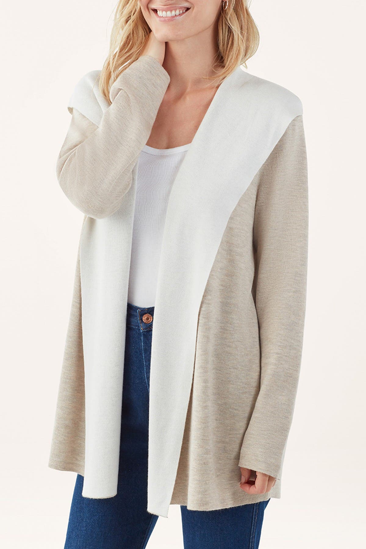 splendid hooded cardigan