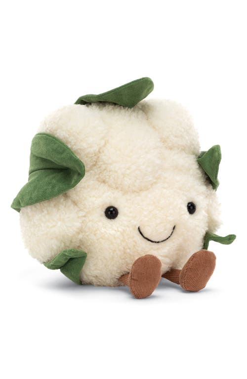 Jellycat Amusable Cauliflower Stuffed Toy in White at Nordstrom