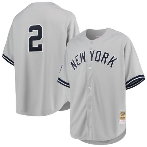 Men's New York Yankees Nike Heathered Charcoal Cooperstown Collection  Rewind Arch T-Shirt
