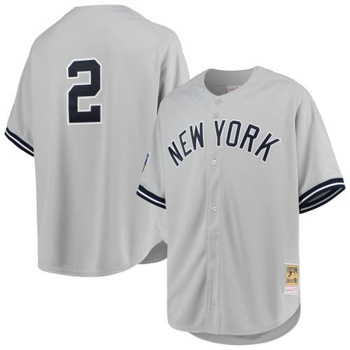 Derek Jeter New York Yankees Mitchell & Ness Cooperstown Collection 1995  Batting Practice Jersey - Navy