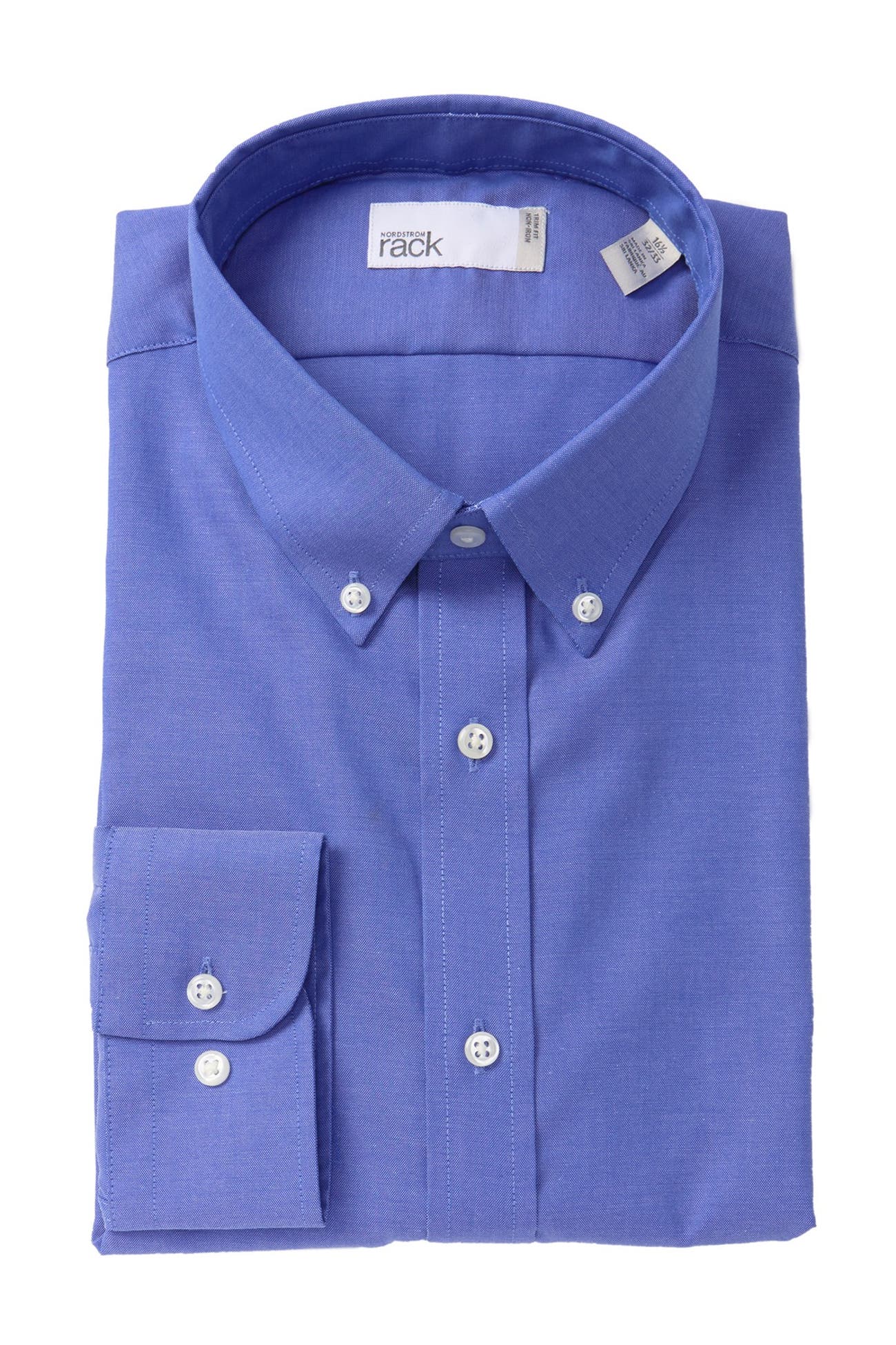 Nordstrom Rack Solid Trim Fit Dress Shirt Nordstrom Rack