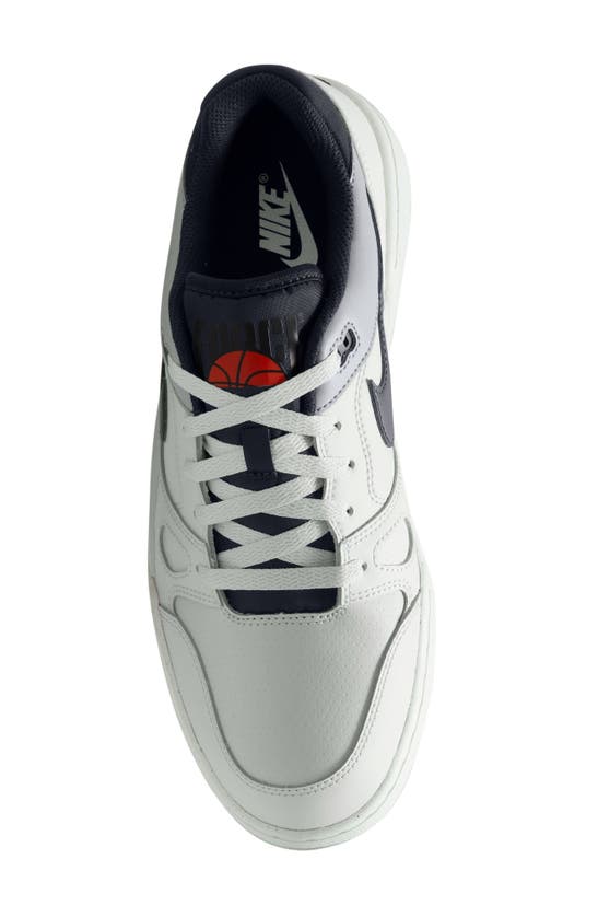 Shop Nike Full Force Lo Sneaker In Platinum/ Dark Obsidian/ Grey