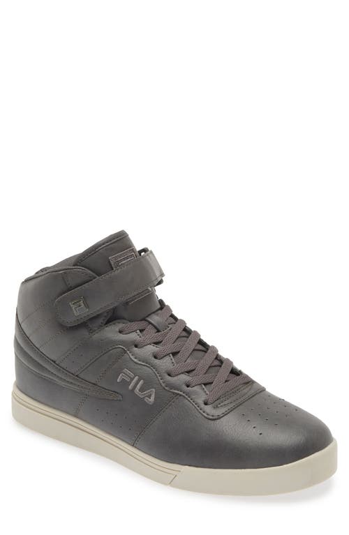 Fila Vulc 13 High Top Sneaker In Coarse Rock/soft Birch