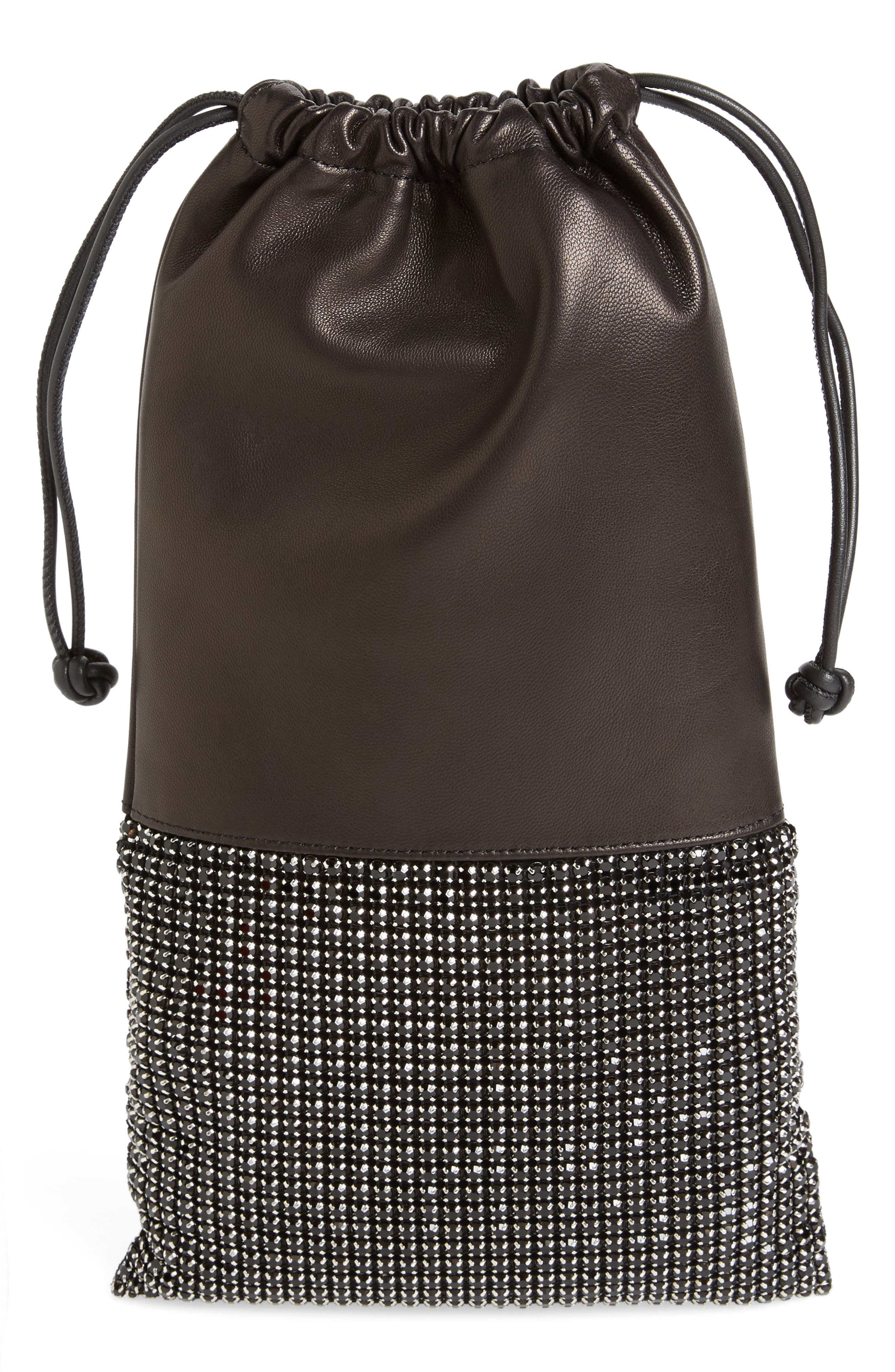 Alexander Wang Ryan Rhinestone Dustbag Pouch Nordstrom