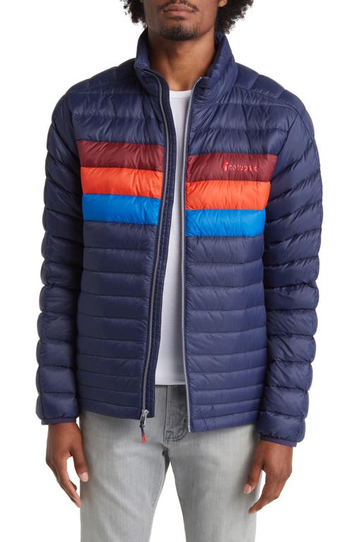 Fuego Water Resistant 800 Fill Power Down Jacket in Inks