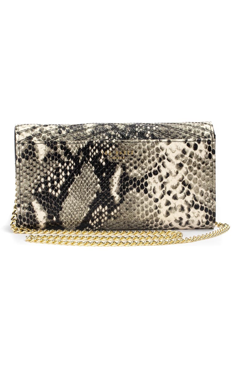 TED BAKER LONDON Ladora Exotic Quilted Wallet on a Chain, Alternate ...