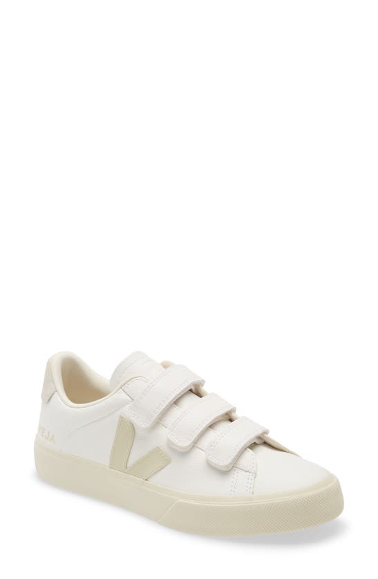 Veja Recife Chromefree Leather Sneaker In White/ Pierre | ModeSens