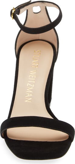 Stuart Weitzman Nudistcurve 75 Block Heel Sandal (Women) | Nordstrom