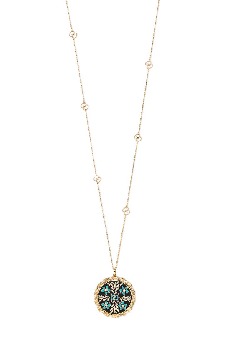 Gucci flower necklace Clearance