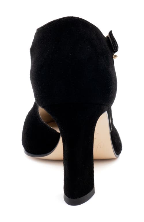 Amalfi By Rangoni Ippolito Pointed Toe Pump In Black Cashmere