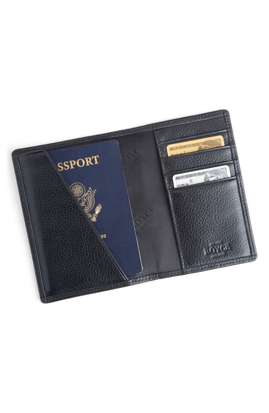 ROYCE NEW YORK ROYCE NEW YORK PERSONALIZED RFID LEATHER CARD CASE