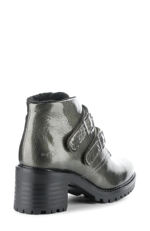 Bos. & Co. Issey Bootie In Pewter