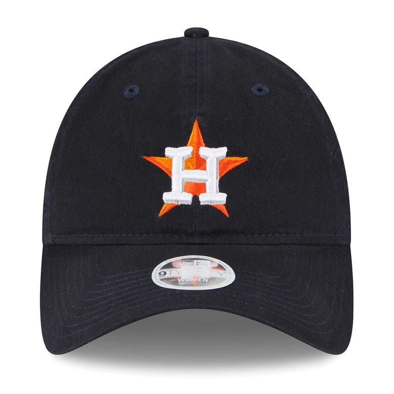 Shop New Era Navy Houston Astros Team Logo Core Classic 9twenty Adjustable Hat