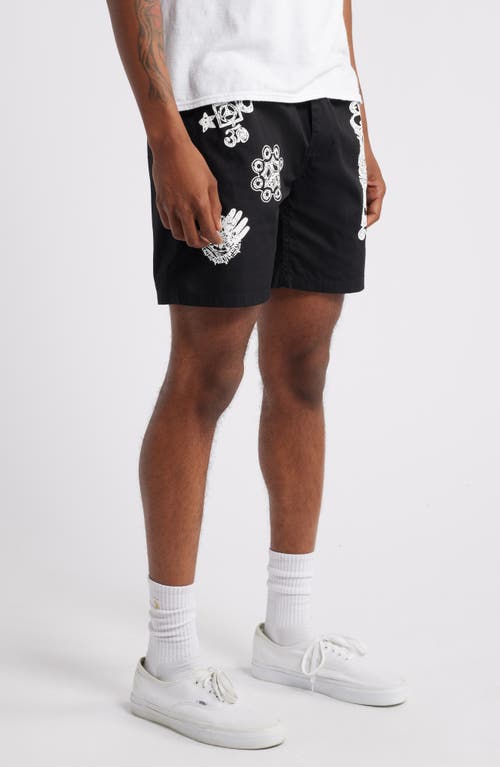 Shop Afield Out Element Pull-on Shorts In Black