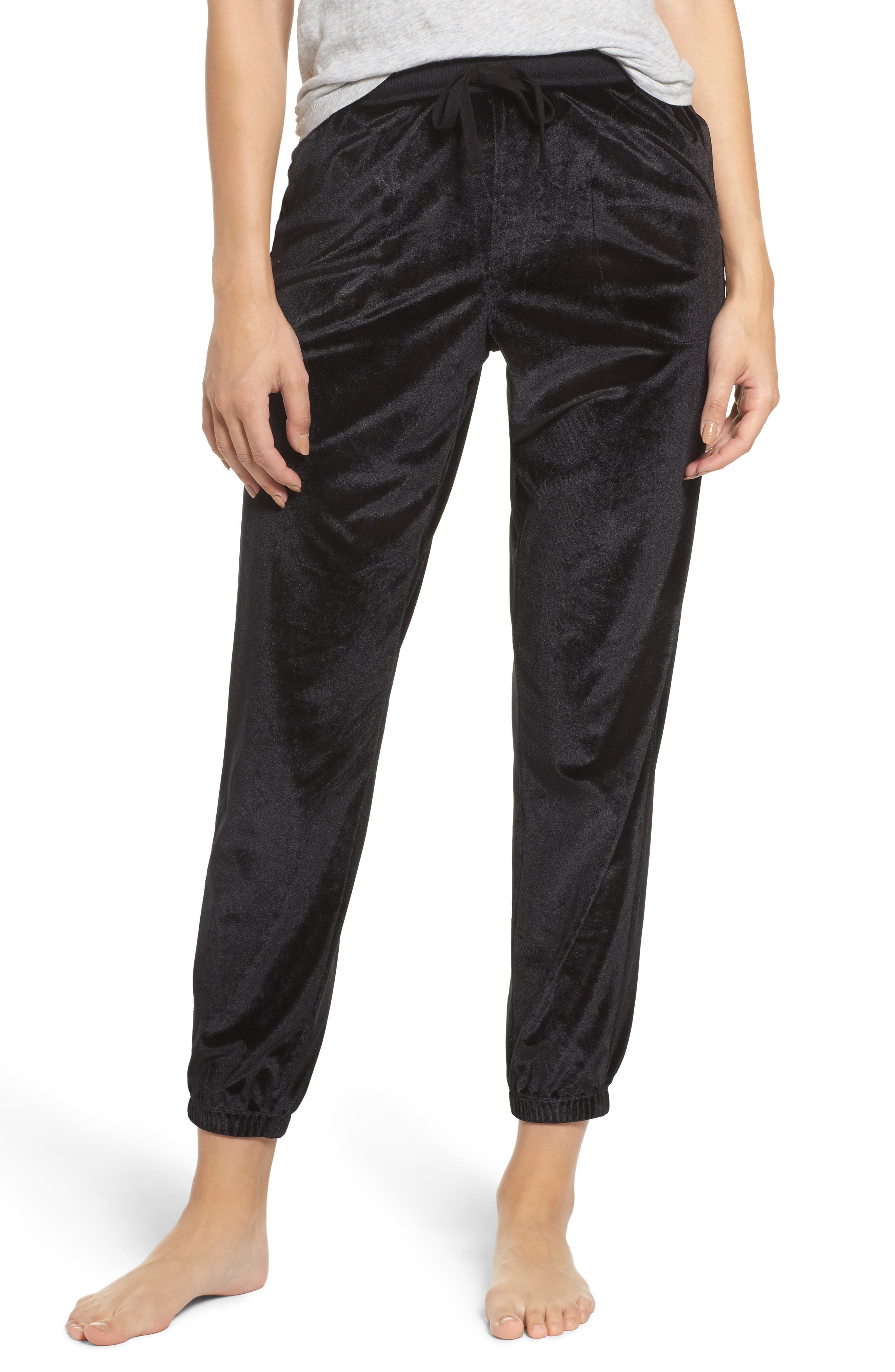 DKNY Velour Lounge Jogger Pants Nordstrom