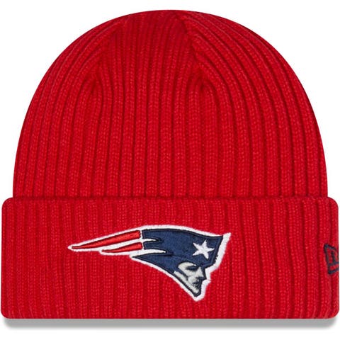 New England Patriots Men's New Era Knit Row Cuffed Hat