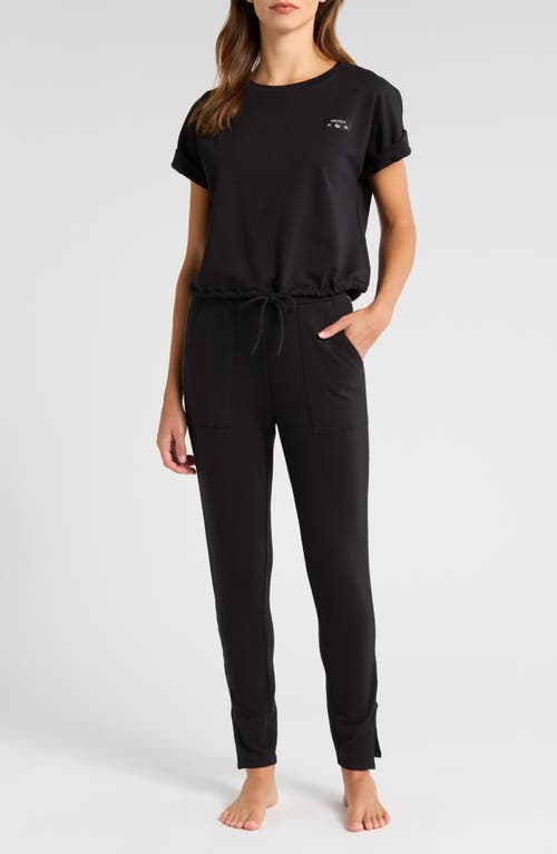 Honeydew Intimates Honeydew Short Sleeve T-shirt & Joggers Lounge Set In Black