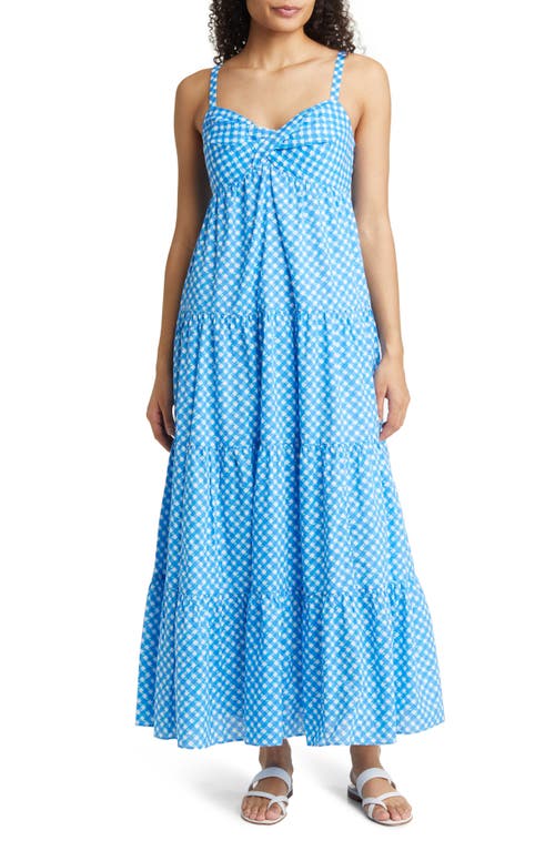 Lilly Pulitzer Shylee Maxi Dress Boca Blue Double Checking at Nordstrom,