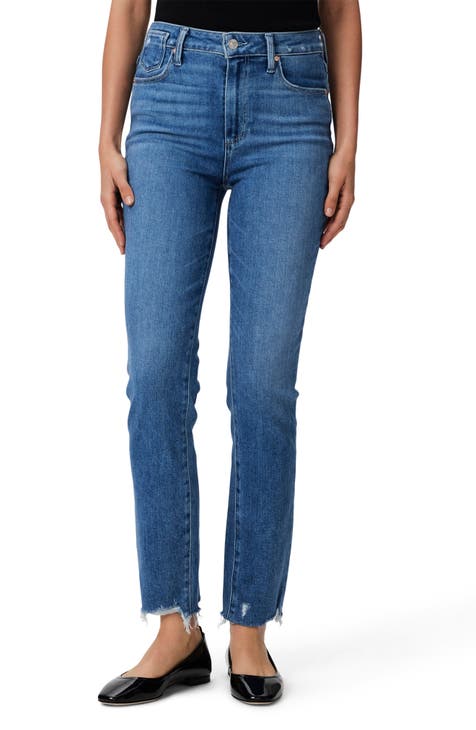 Gemma High Waist Skinny Jeans (Aimee Distressed Broke Hem)