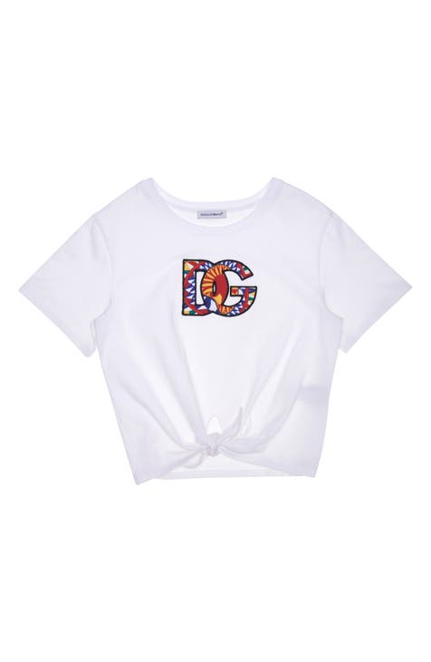 Round-neck T-shirt with DG Monogram print in Multicolor