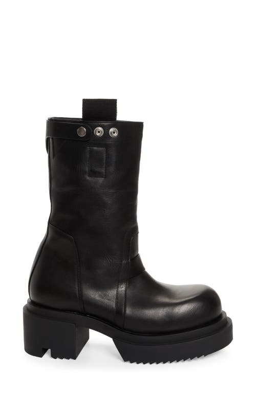 Rick Owens Bogun Boot In Black