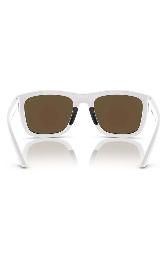 Prada 56mm Pillow Sunglasses In Natural White