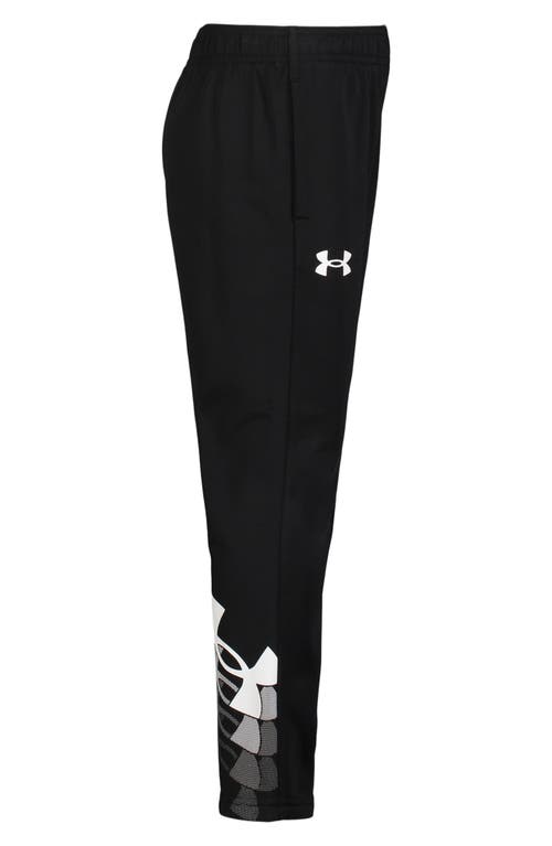 Shop Under Armour Kids' Big Logo Brawler Pants In Black/white