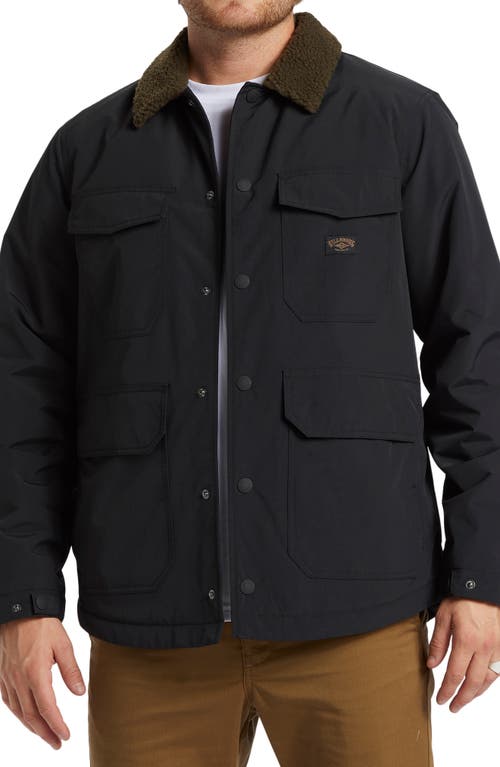 Shop Billabong Outpost Water Repellent Stretch Nylon Jacket In Black