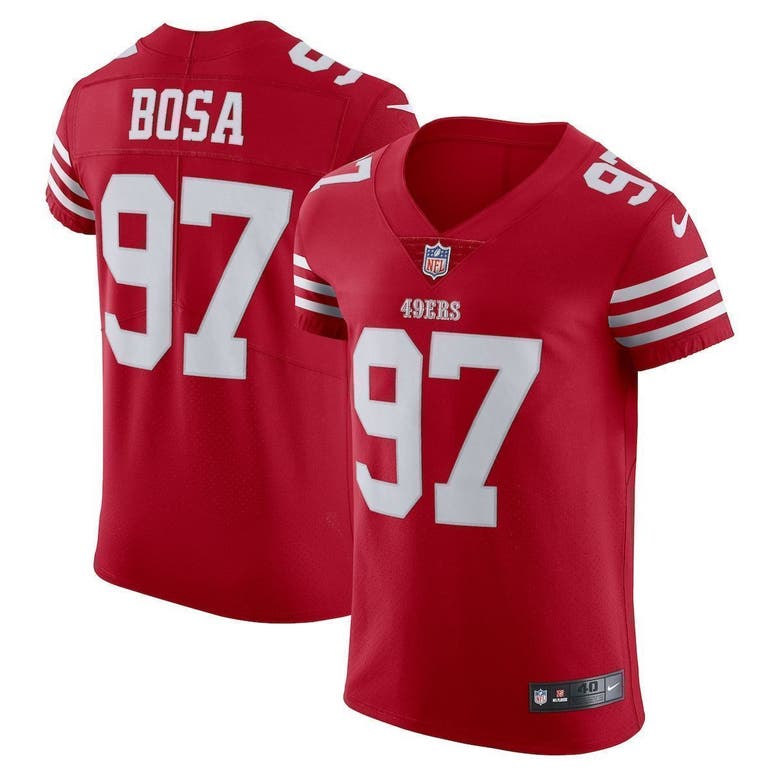 Nike Nick Bosa Scarlet San Francisco 49ers Vapor Elite Jersey | ModeSens