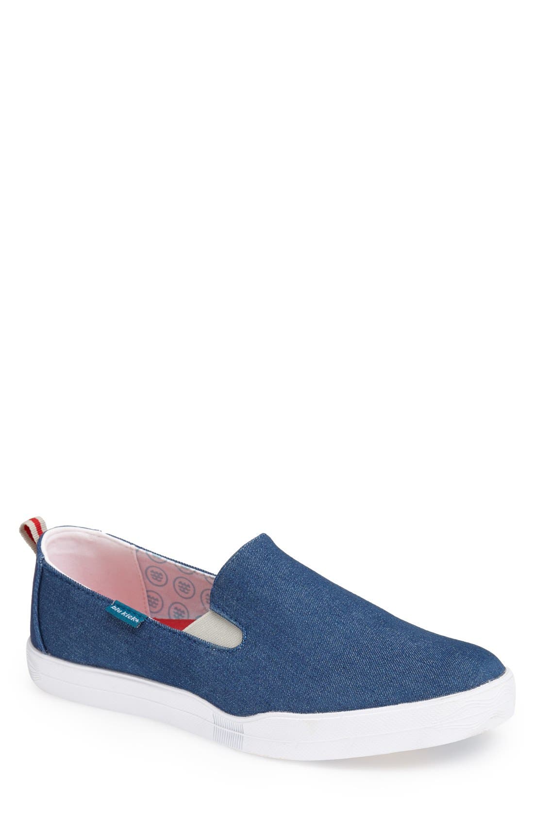 Blu Kicks Denim SlipOn (Men) Nordstrom