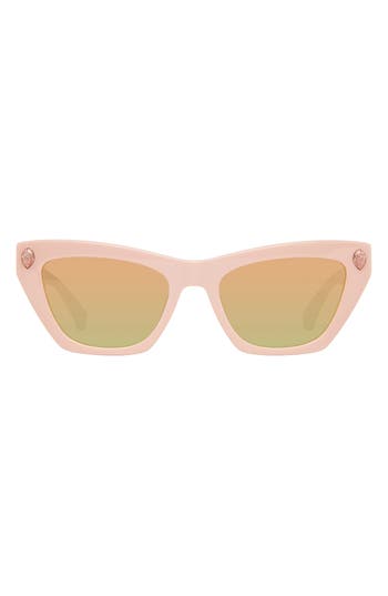 Kurt Geiger London Kgl1006 Cat Eye Sunglasses In Pink