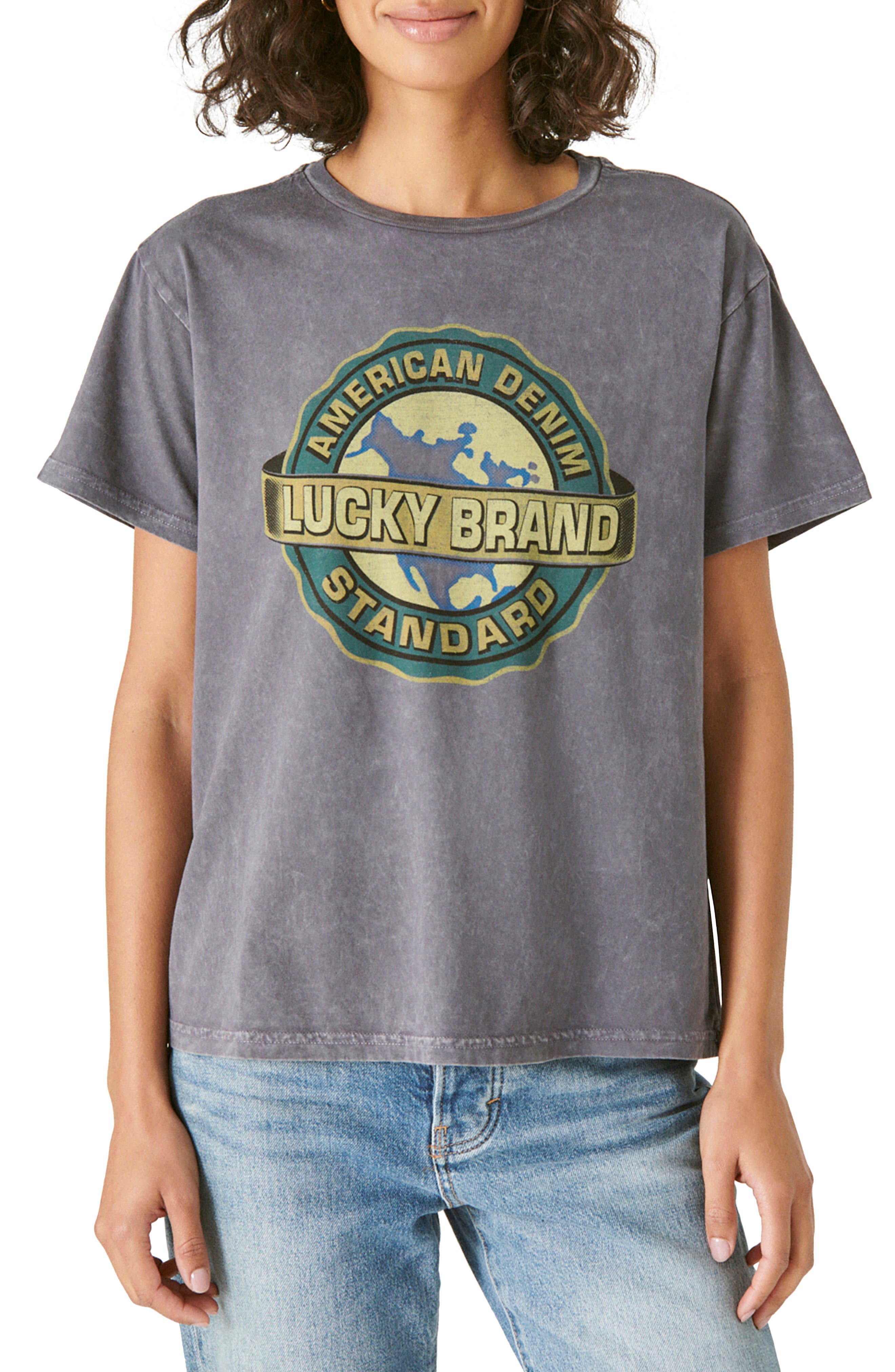 Lucky Brand Lucky Globe Boyfriend 