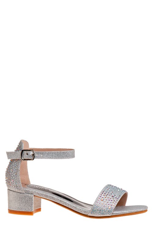 Shop Badgley Mischka Collection Jeweled Dress Sandal In Silver