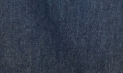 Joe's Crop Denim Shirt In Dark Indigo